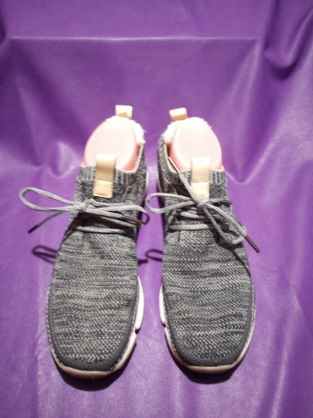 Clarks Tri Native Trigenic Lightweight Lace Up Gray Women’s 9M